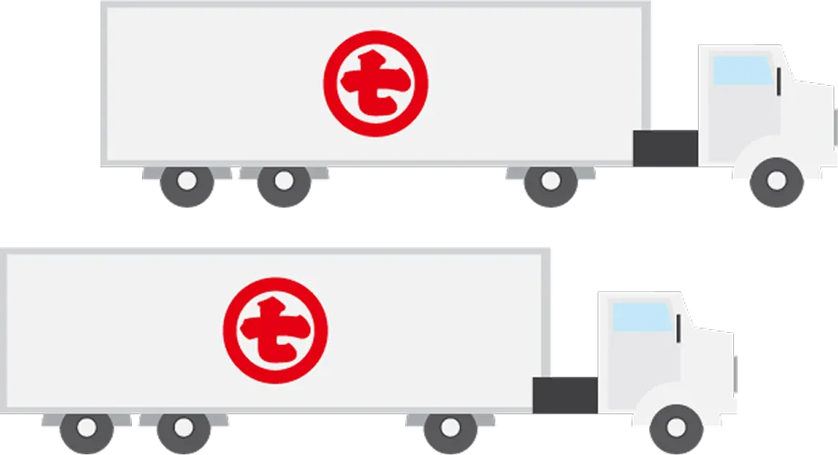 国内最大規模となるトレーラーを保有