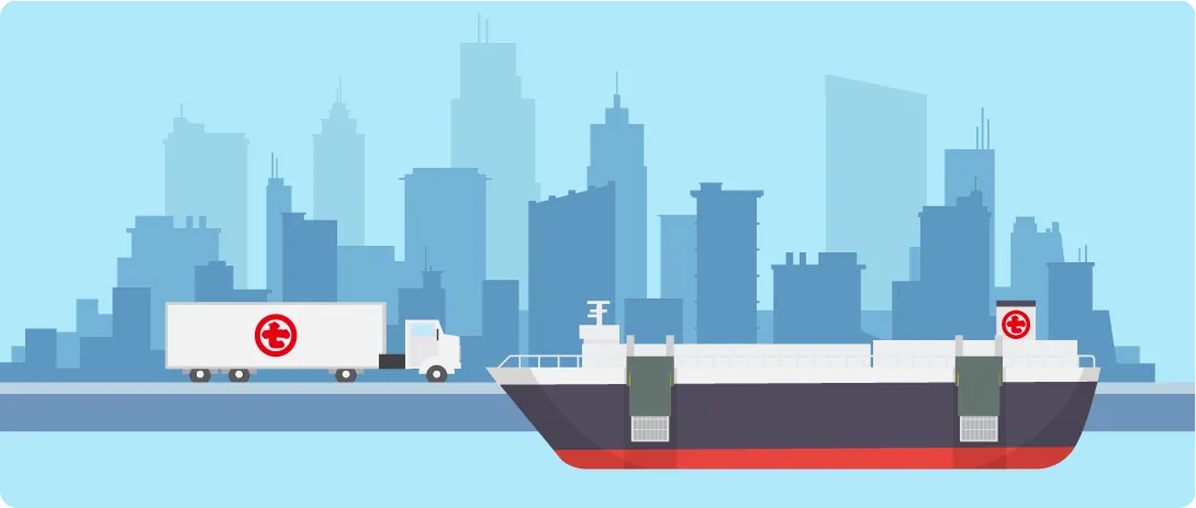 海陸複合一貫輸送のご提案