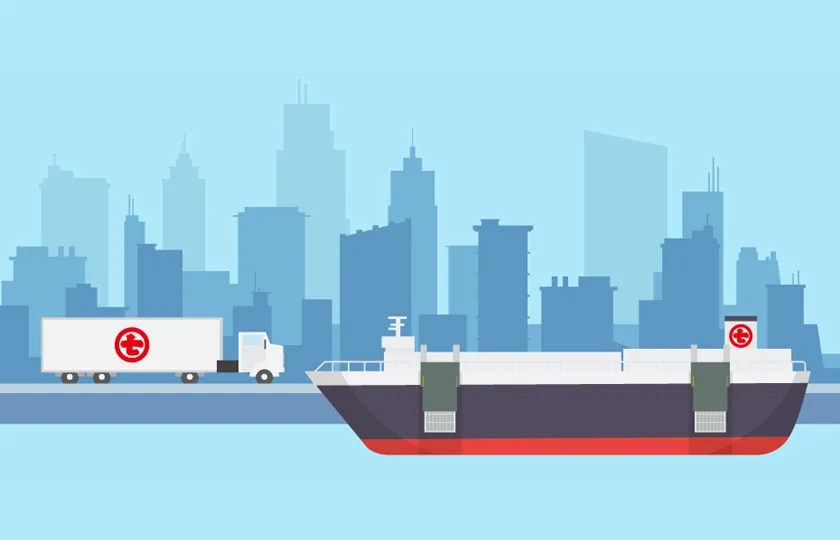 海陸複合一貫輸送のご提案